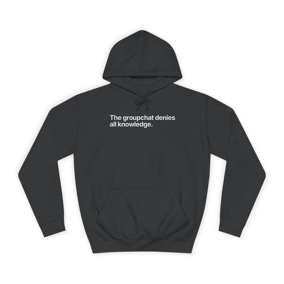 The Groupchat Denies All Knowledge Hoodie
