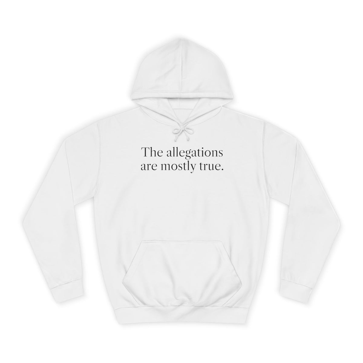 The Allegations Are Mostly True Hoodie