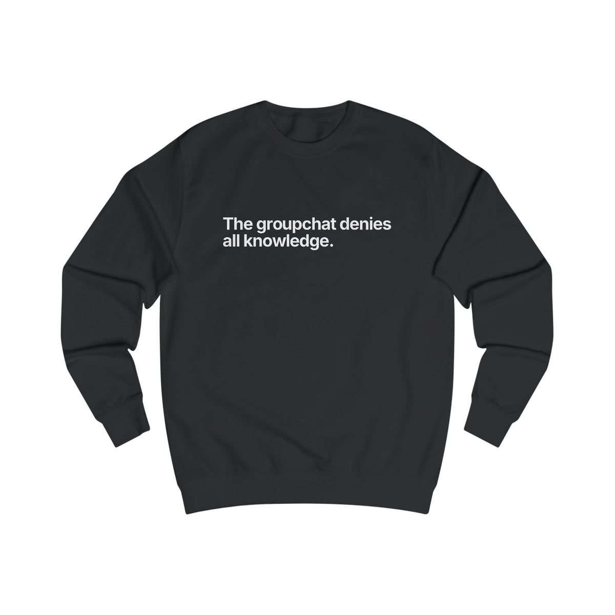 The Groupchat Denies All Knowledge Sweatshirt
